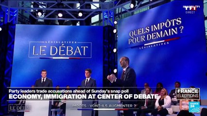 Spotlight on economy in French election debate, but what about foreign policy?