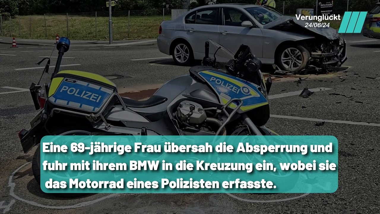 Stuttgart Unfall: Polizist stirbt in Viktor Orbáns Kolonne
