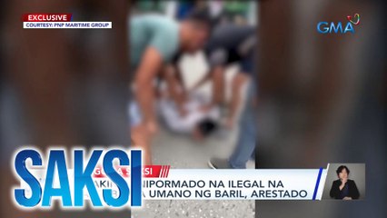 Lalaking unipormado na ilegal na nagbebenta umano ng baril, arestado | Saksi