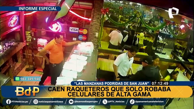 Caen 'Las Manzanas Podridas de San Juan': raqueteros solo robaban celulares de alta gama