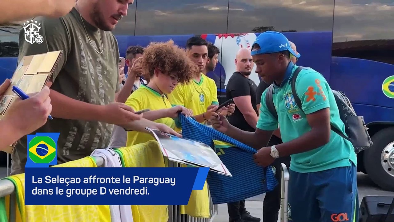 La Seleçao est arrivée à Las Vegas