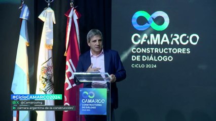 Caputo apuntó al kircherismo por querer desestabilizar al gobierno: "Ahora es un tema que el dólar subió 10% en 6 meses"