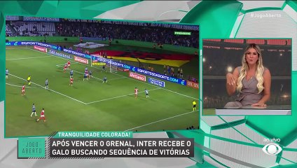 Renata Fan prevê jogo 'duro' para o Internacional contra o Atlético-MG