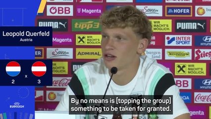 Austria topping Group D not a 'miracle' - Wimmer