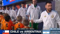 Copa America 2024 Argentina vs Chile 1 x 0 Resumen y Goles