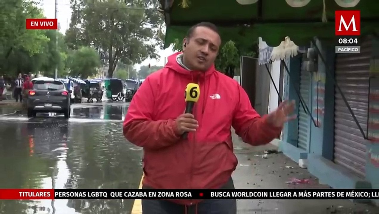 Fuertes lluvias dejan afectaciones en viviendas de Ecatepec, Edomex
