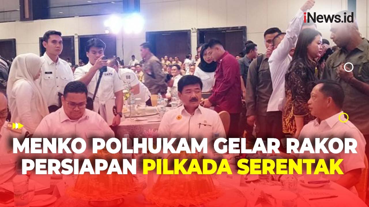 Jelang Pilkada, Menko Polhukam Gelar Rakor Kesiapan Libatkan Seluruh Penyelenggara Pemilu
