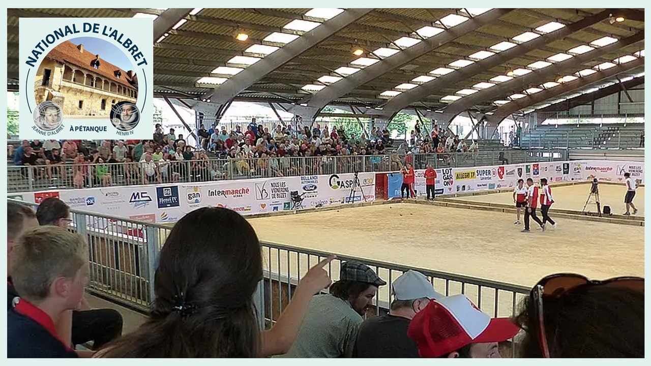 National Triplette Mixte à pétanque de l'Albret à Nérac - Juin 2024