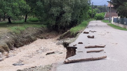 Inondations dans le Sud Grésivaudan
