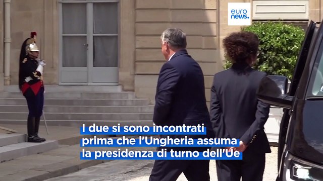 Ue: Orbán da Macron a Parigi prima del Consiglio e della presidenza ungherese