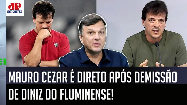 Essa 'SEITA DINIZISTA' NÃO ME PEGA, NÃO! Pra mim, o Diniz... Mauro Cezar É DIRETO após DEMISSÃO!