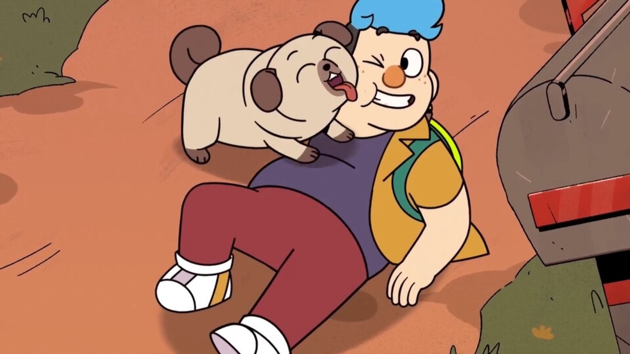 In Dead End: Paranormal Park erleben zwei Teenager und ein Hund gemeinsam Abenteuer im Freizeitpark