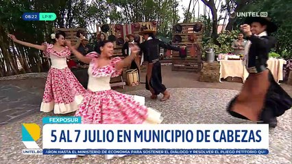 Con chacarera y tradiciones, Cabezas espera al público en la Fexposur