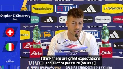 Italy have lacked ambition, but must be Euro 2024 protagonists - El Shaarawy