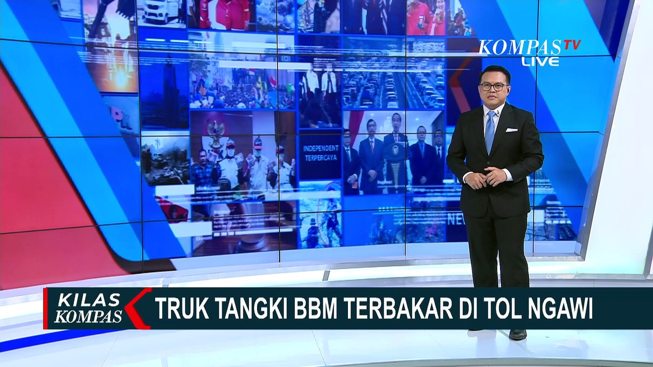Apa Kata PJR dan Jasa Marga soal Kebakaran Truk Tangki BBM di Tol Ngawi KM 579?