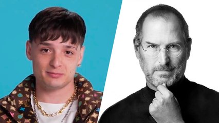 Peso Pluma se hace viral por olvidar que Steve Jobs está muerto y hacerle una petición