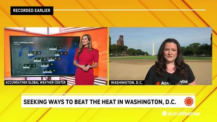 Beating the heat at the nation's capital