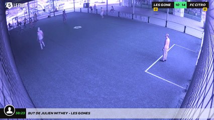 But de JULIEN WITHEY - LES GONES