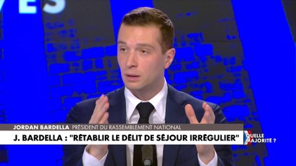 Jordan Bardella : «Dimanche, les Français choisiront s'ils considèrent l'immigration comme un problème ou comme un projet»