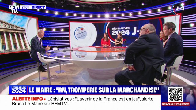 Il y a beaucoup de choses qu'il faut que nous fassions mieux estime Bruno Le Maire, ministre de l'Économie