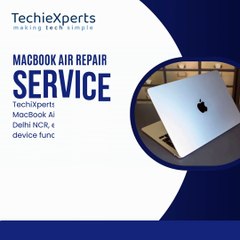 MacBook Air Repair Services Delhi NCR | TechieXperts