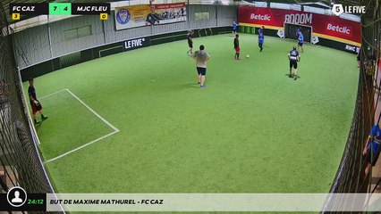 But de Maxime Mathurel - FC CAZ