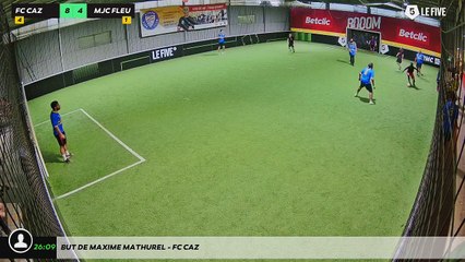 But de Maxime Mathurel - FC CAZ