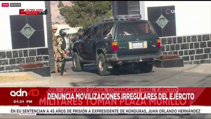¡Última Hora! El Presidente de Bolivia, denuncia  movilizaciones irregulares del Ejército