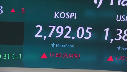 코스피, 저가 매수세에 2,790선 복귀...코스닥도 상승 / YTN