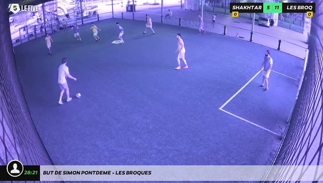 But de Simon Pontdeme - LES BROQUES