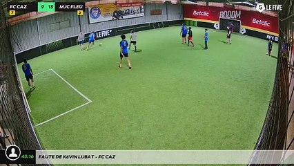 Faute de Kévin Lubat - FC CAZ