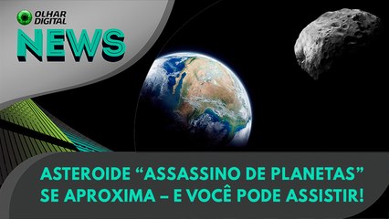 Ao vivo | Asteroide “assassino” se aproxima – e você pode assistir!  | 26/06/2024 | #OlharDigital