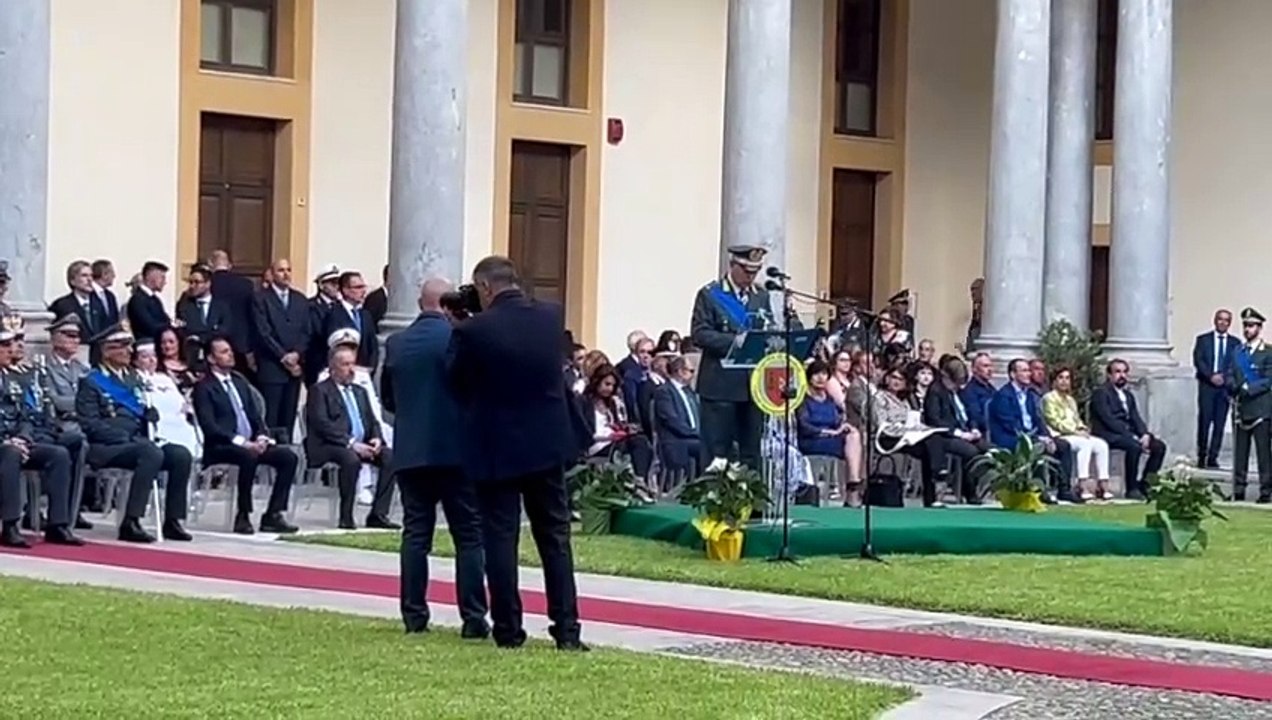 Palermo, celebrazione dell'anniversario di fondazione della guardia di finanza