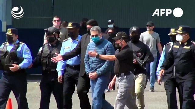 Expresidente de Honduras condenado a 45 años de prisión en EEUU por tráfico de drogas