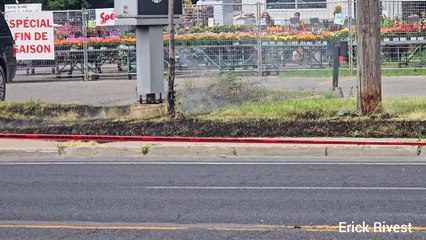 Fils électriques tombés à La Prairie (Le Reflet - Erick Rivest)