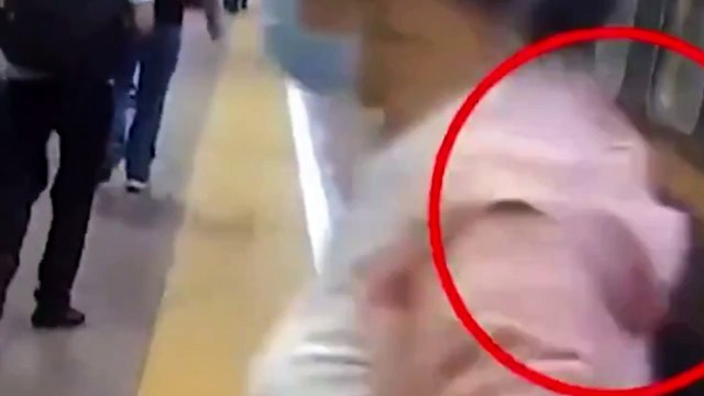 Policial salva criança que caiu entre trem e plataforma em menos de 20 segundos