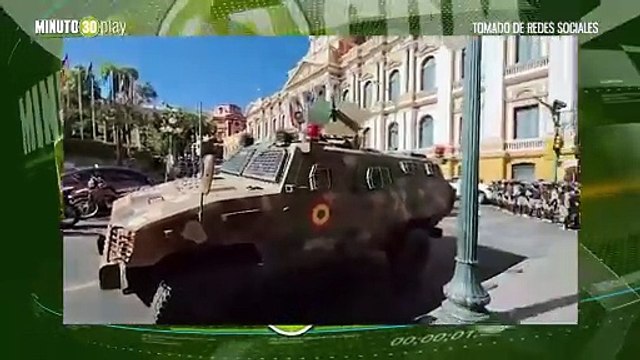 Presidente de Bolivia, Luis Arce, denuncia el intento de golpe de Estado