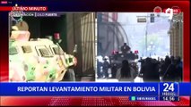 Luis Arce sobre levantamiento militar en Bolivia: “La democracia debe respetarse”