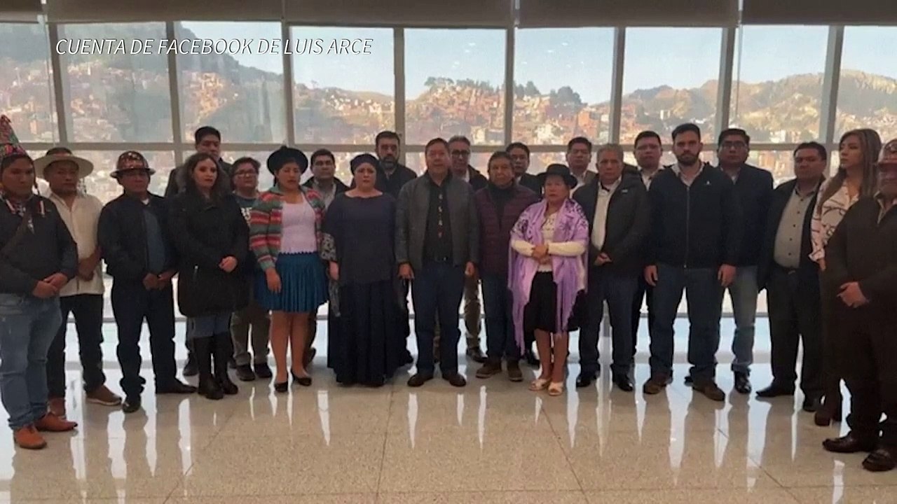 Presidente Arce convoca a bolivianos a movilizarse contra intento de "golpe de Estado"