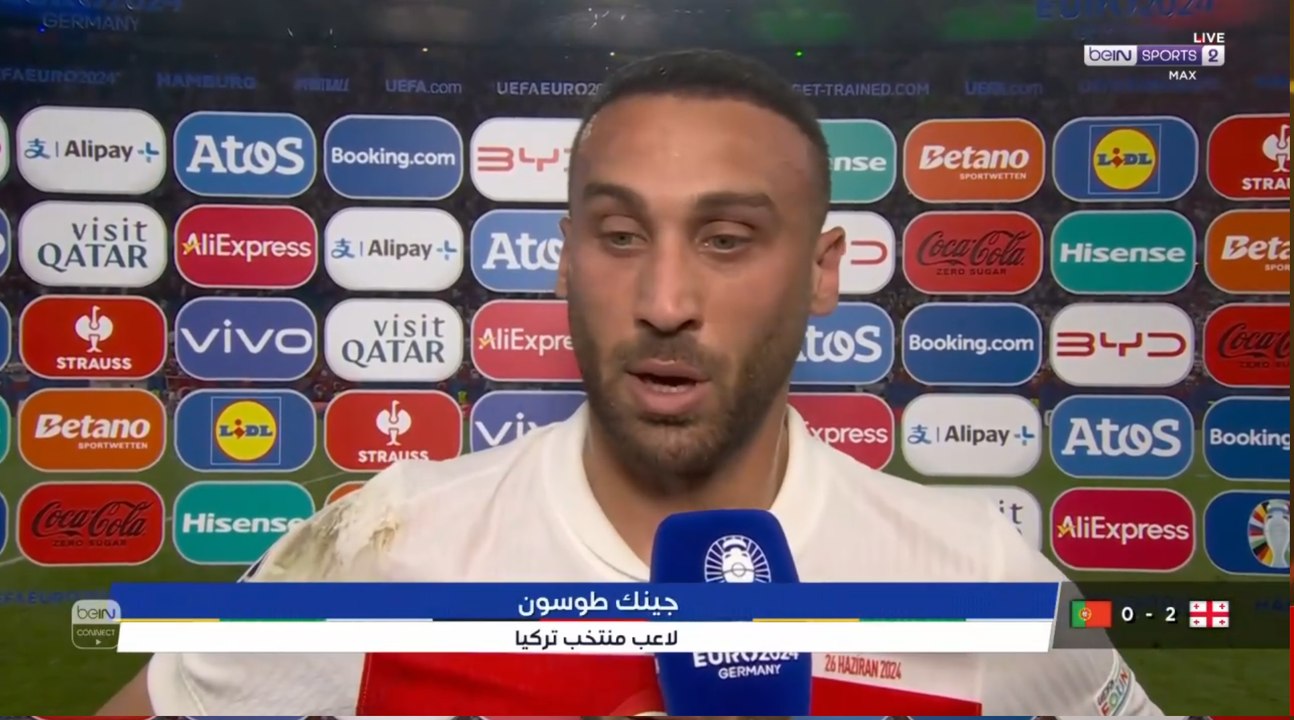 AR SP TUR REACT POST MATCH 260624