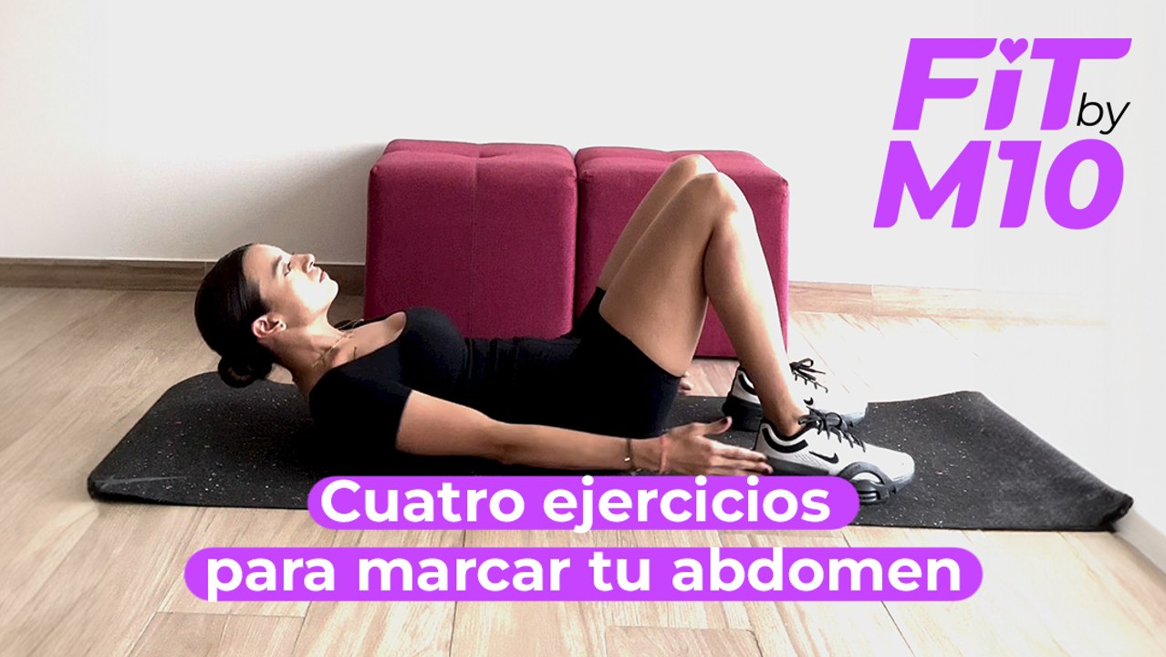 Fit by M10: 4 ejercicios para marcar abdomen, especial para principiantes🔥