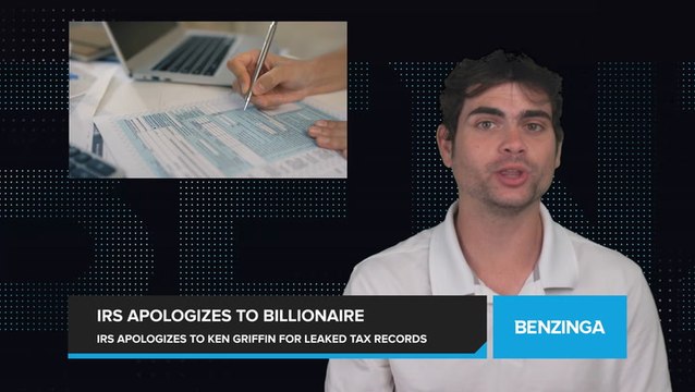 IRS Issues Rare Public Apology to Billionaire Ken Griffin Over Leaked Tax Records