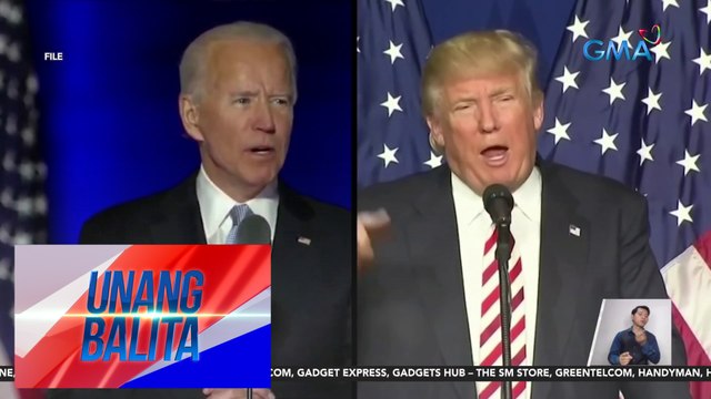 Biden at Trump, maghaharap sa unang presidential debate ng 2024 U.S. Elections | Unang Balita