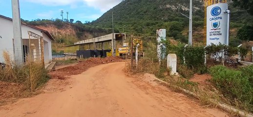 REFORMA NA PAREDE DO AÇUDE DE BOQUEIRÃO DE PIRANHAS-PB