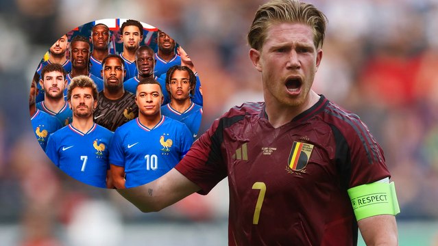 De Bruyne es contundente sobre enfrentar a Francia en octavos de la Eurocopa: Ellos son favoritos