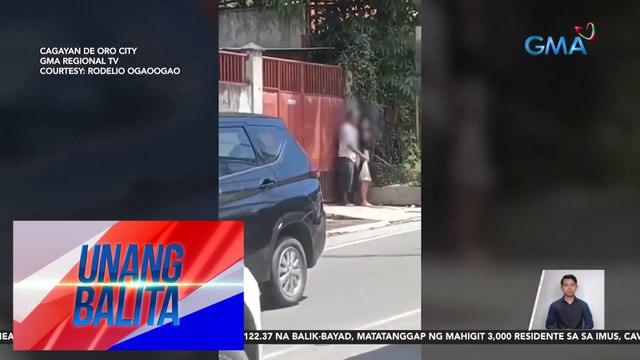 Lalaking nang-hostage ng isang babae, arestado; biktima at isang pulis, sugatan | Unang Balita