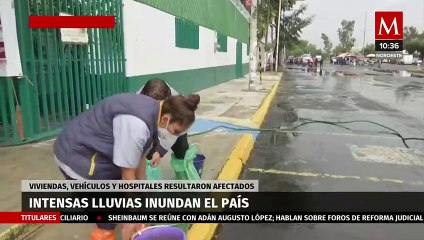 Video herunterladen: Lluvias han causado graves afectaciones en distintos puntos del país