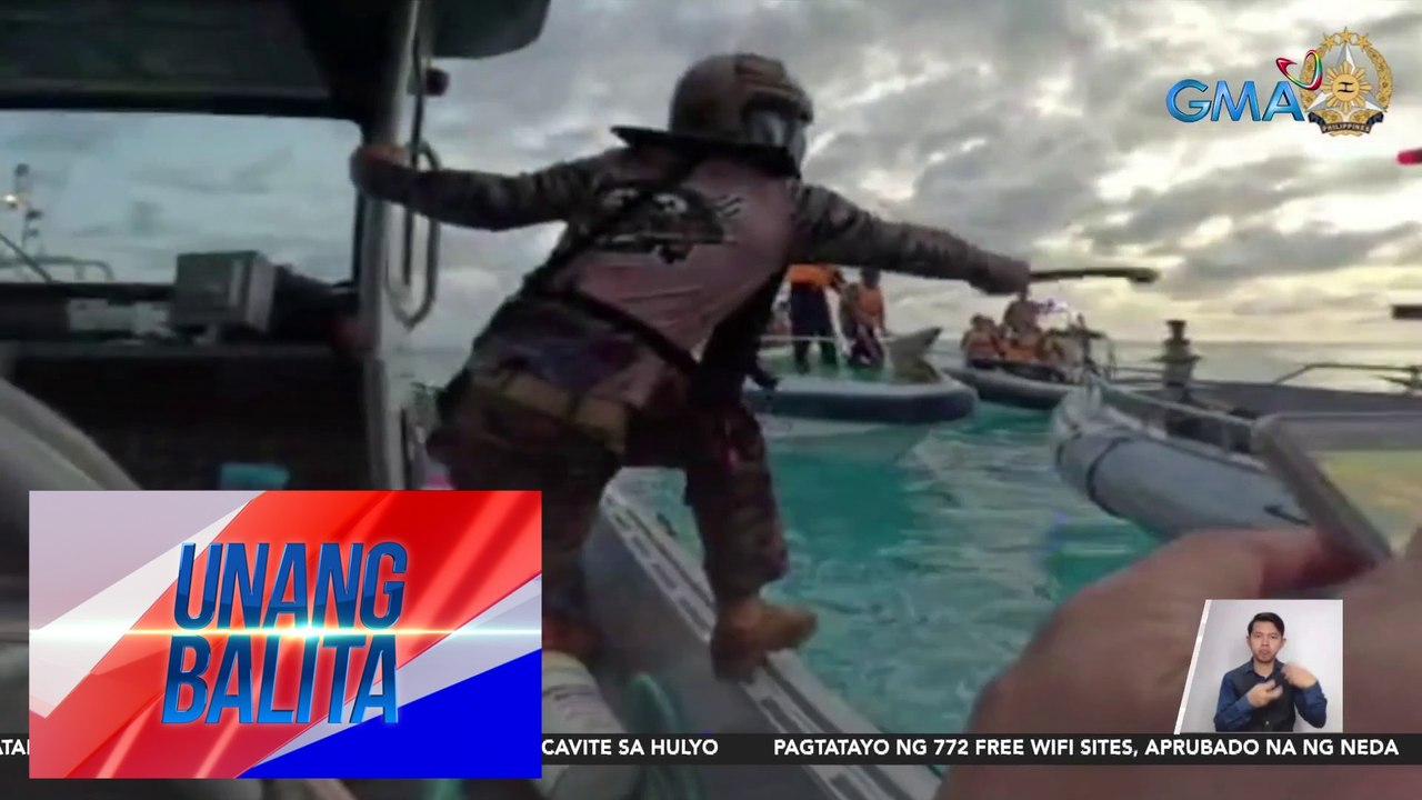 PCG, handang makipag-usap sa China Coast Guard para pahupain ang tensiyon sa West Philippine Sea | Unang Balita
