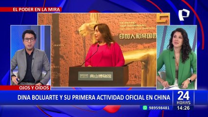 Dina Boluarte en China: presidenta se olvida de protocolo y comete error en su discurso