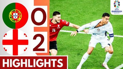 Georgia vs Portugal (2-0) Full Highlights & Goals | UEFA EURO 2024 HD